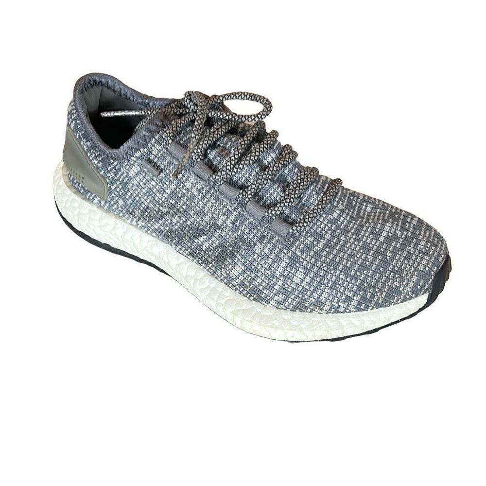 Adidas PureBoost Grey Marathon Men's Running Shoes Size 6